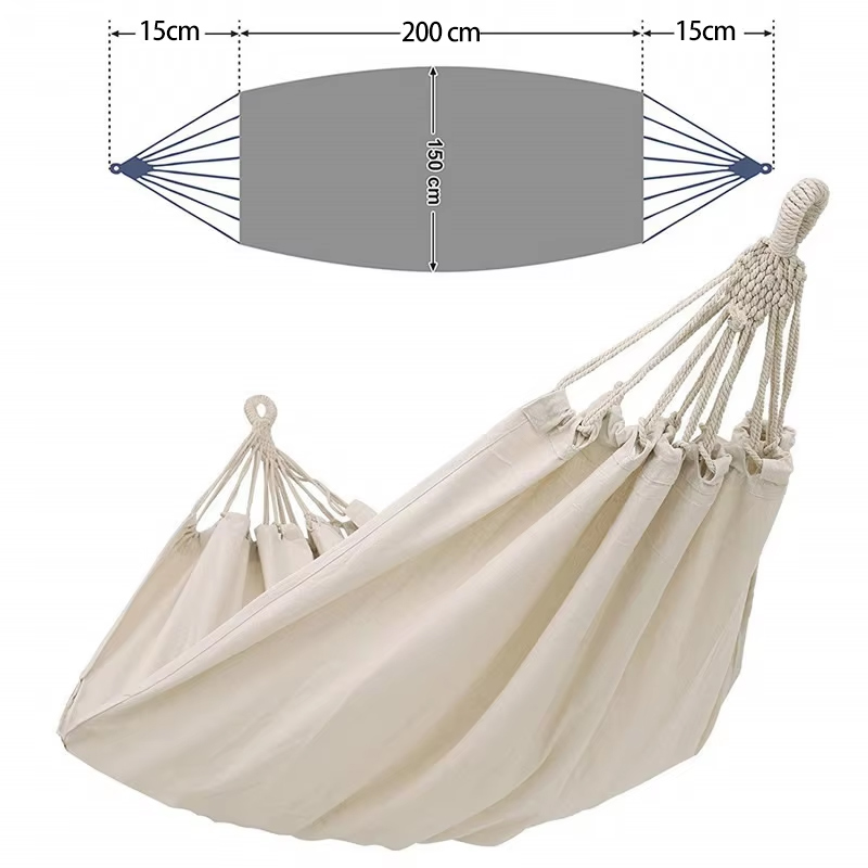 Outdoor Furniture Hay - Goodwin Cotton Hammock, Brazilian Double Hammock,