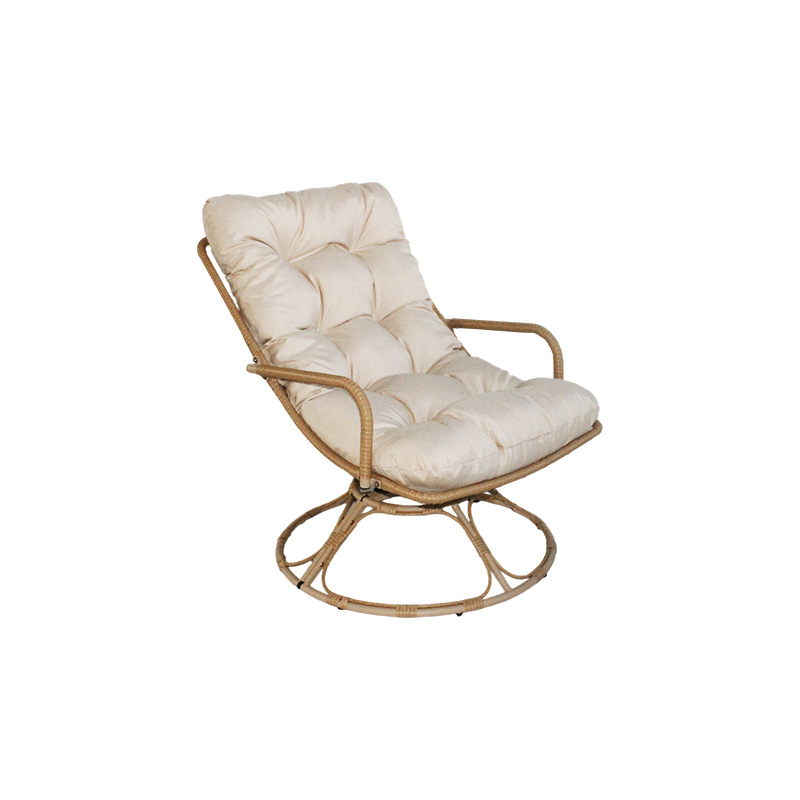 Outdoor Furniture One Piece - Cross-border outdoor waterproof rattan swivel chair