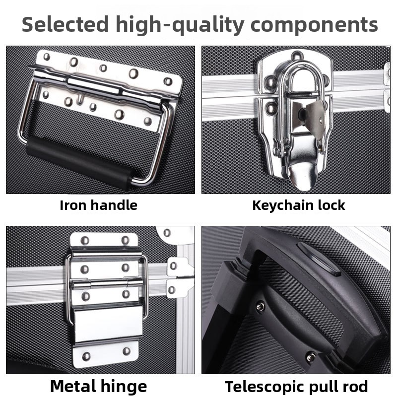 Outdoor Furniture Exhibition - Aluminum Alloy Aviation Trolley Customized for