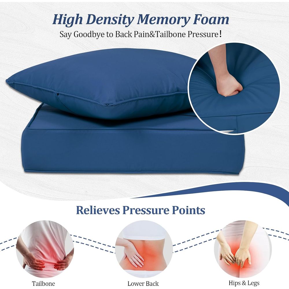 24x24 Outdoor Deep Seat Cushio - Outdoor Furniture Replacement Fabric 评论和价格