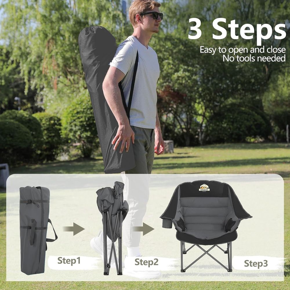 Oversized Camping Chairs Set o - Outdoor Furniture Xl 评论和价格