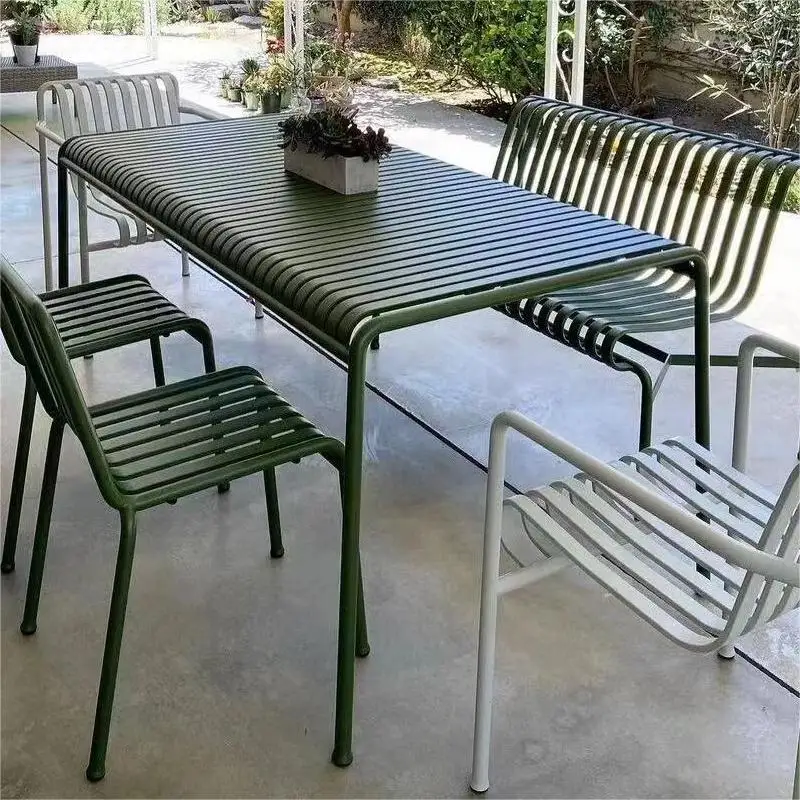 Wrought iron modern simple bal - Outdoor Furniture Cafe 评论和价格