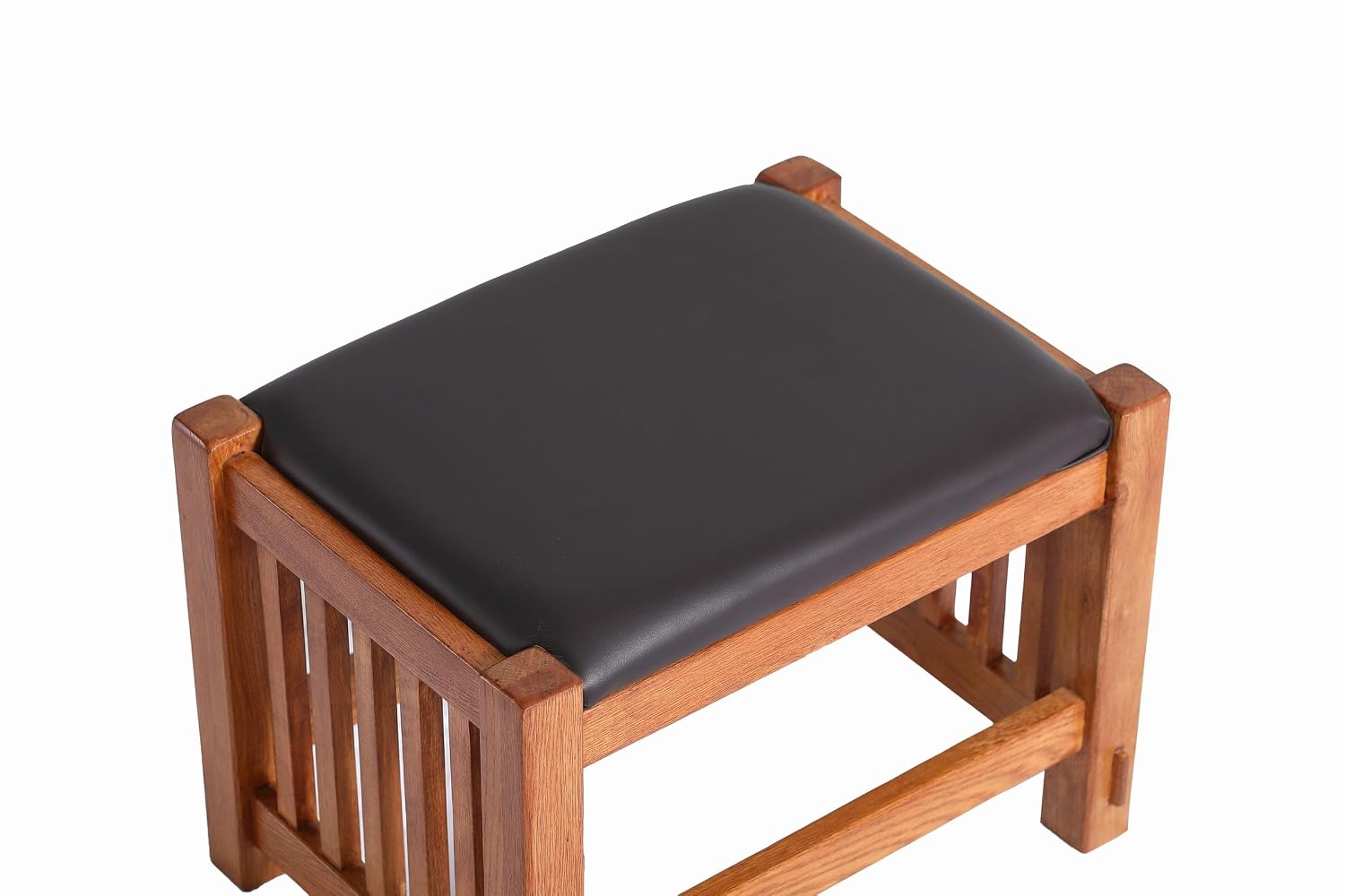 Mission Oak Foot Stool with Sp - Outdoor Furniture Vintage 评论和价格