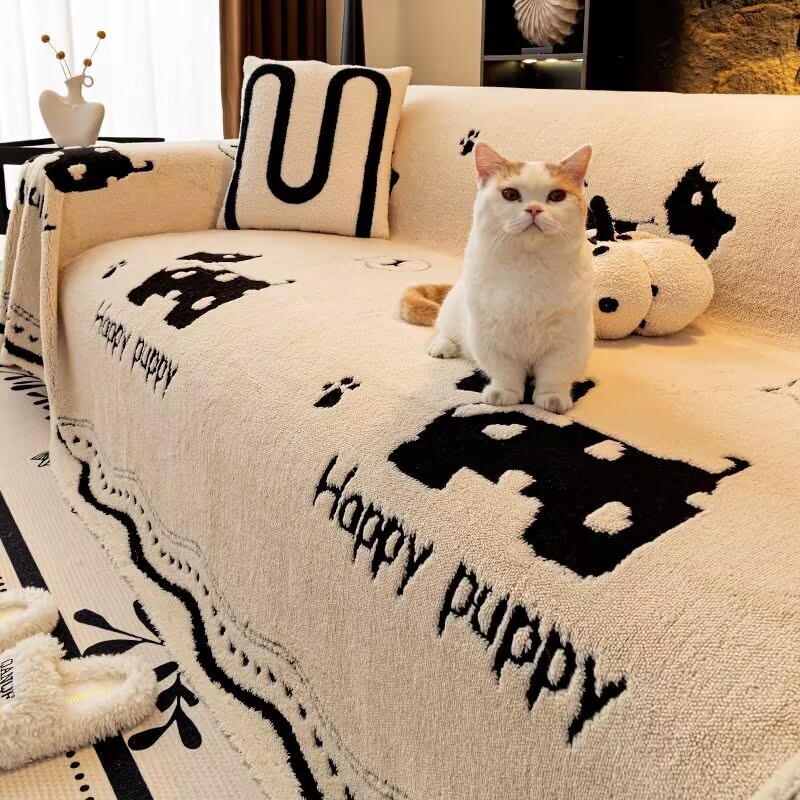 Happy Puppy Sofa Dust Cover Pl - Outdoor Furniture One Piece 评论和价格