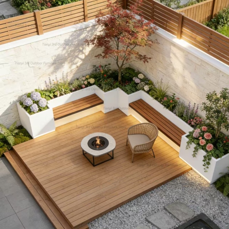 Nordic Courtyard Iron Art Plan - Outdoor Furniture Metal Chairs 评论和价格