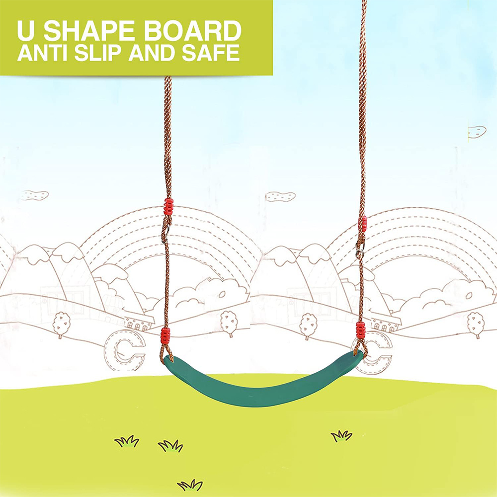 Plastic Swing Seat with Adjust - Outdoor Furniture One Piece 评论和价格