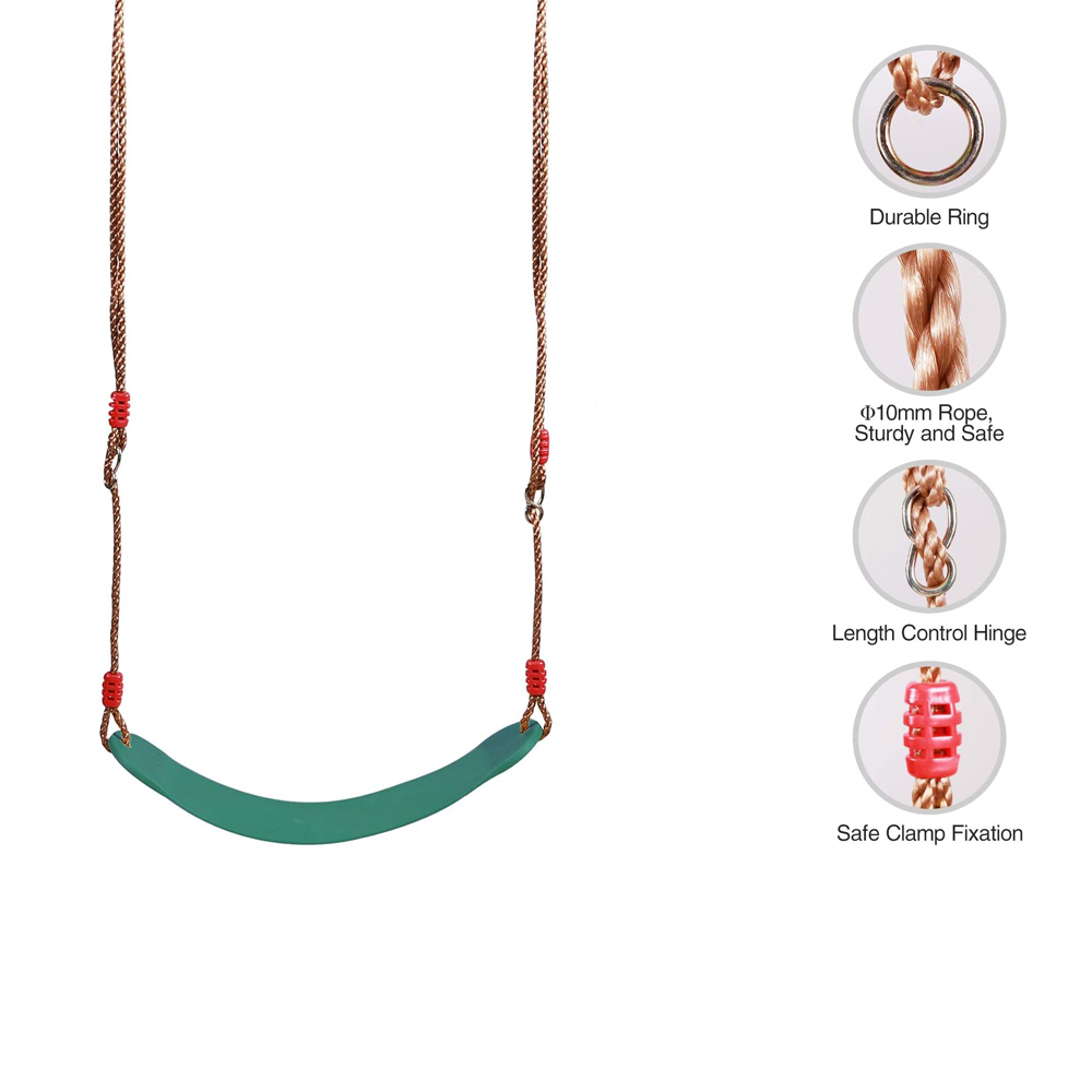 Plastic Swing Seat with Adjust - Outdoor Furniture One Piece 评论和价格