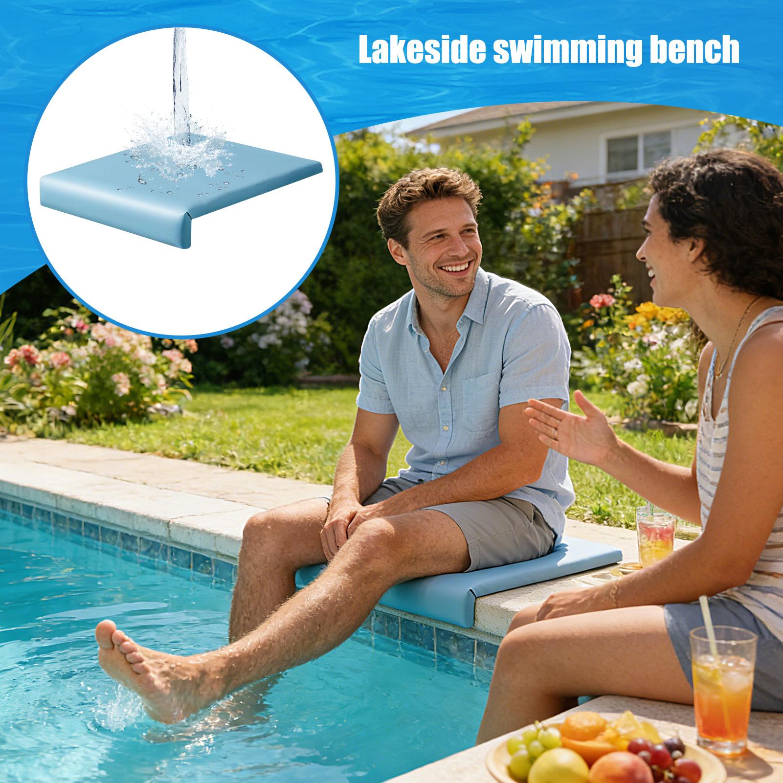 Lakeside Swimming Bench Portab - Outdoor Furniture L Shape 评论和价格