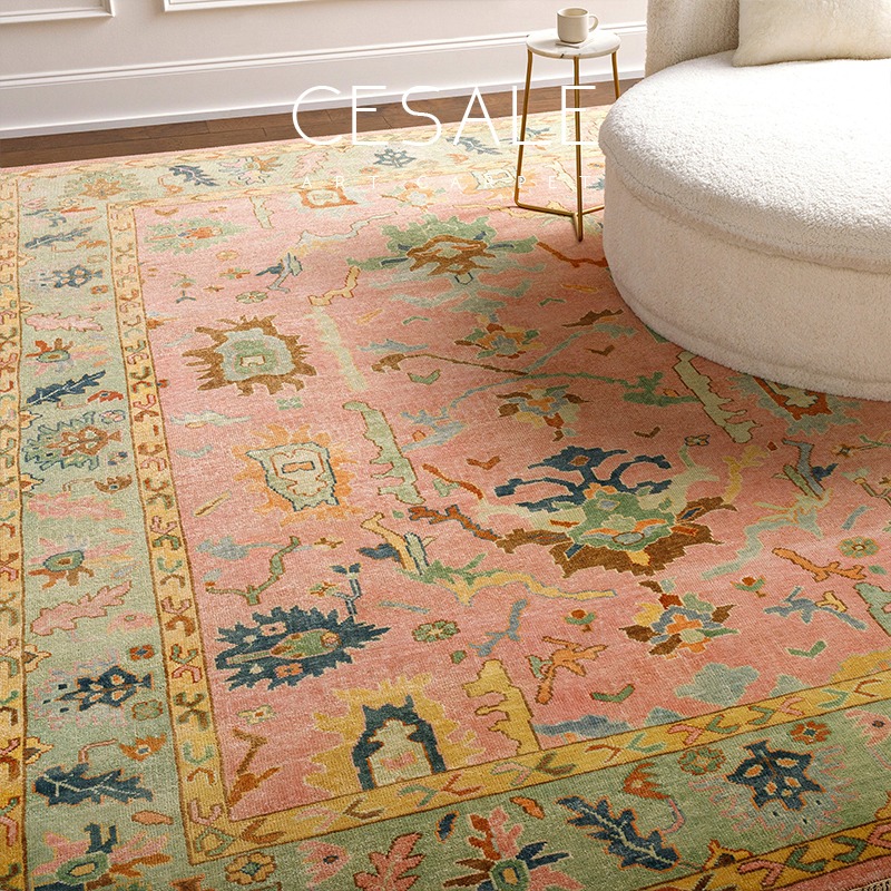 Retro Living Room Carpet Frenc - Outdoor Furniture Cafe 评论和价格