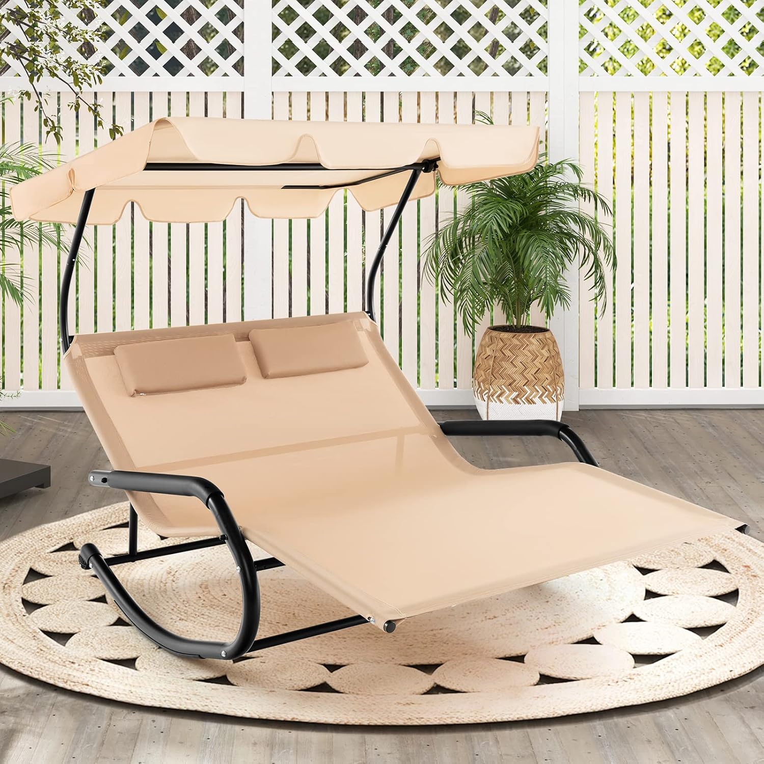 ty-2 Person Adjustable Canopy  - Outdoor Furniture Xl 评论和价格