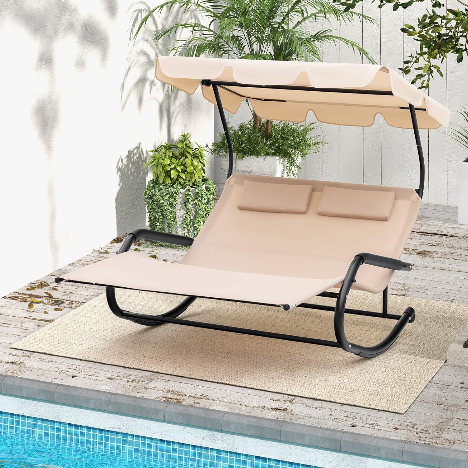 ty-2 Person Adjustable Canopy  - Outdoor Furniture Xl 评论和价格