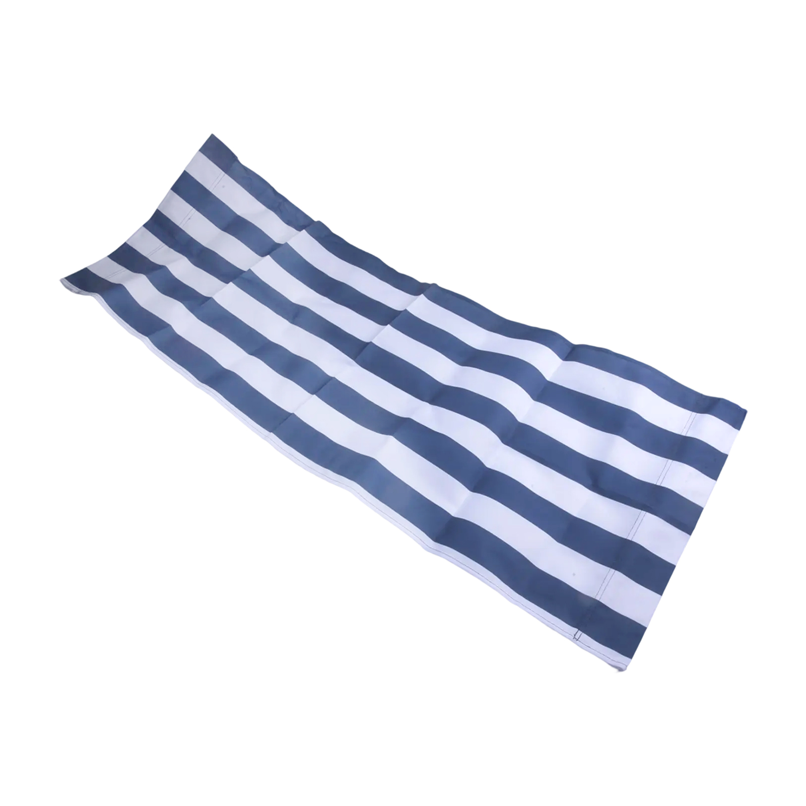 120x45cm White Blue Striped Po - Outdoor Furniture Replacement Fabric 评论和价格
