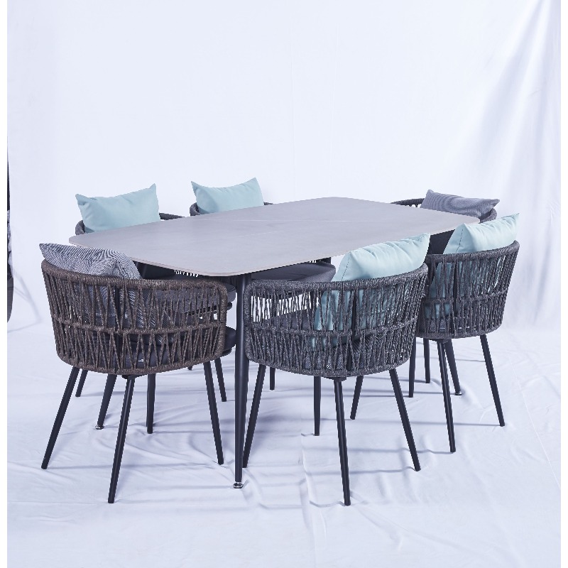 2023 Design Woven Rope Outdoor - Outdoor Furniture Cafe 评论和价格