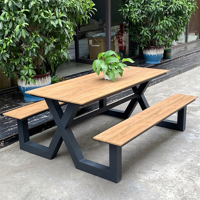 Outdoor Waterproof Solid Wood  - Outdoor Furniture One Piece 评论和价格
