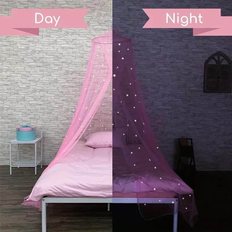 Bed Canopy For Girls With Glow - Outdoor Furniture Hay 评论和价格