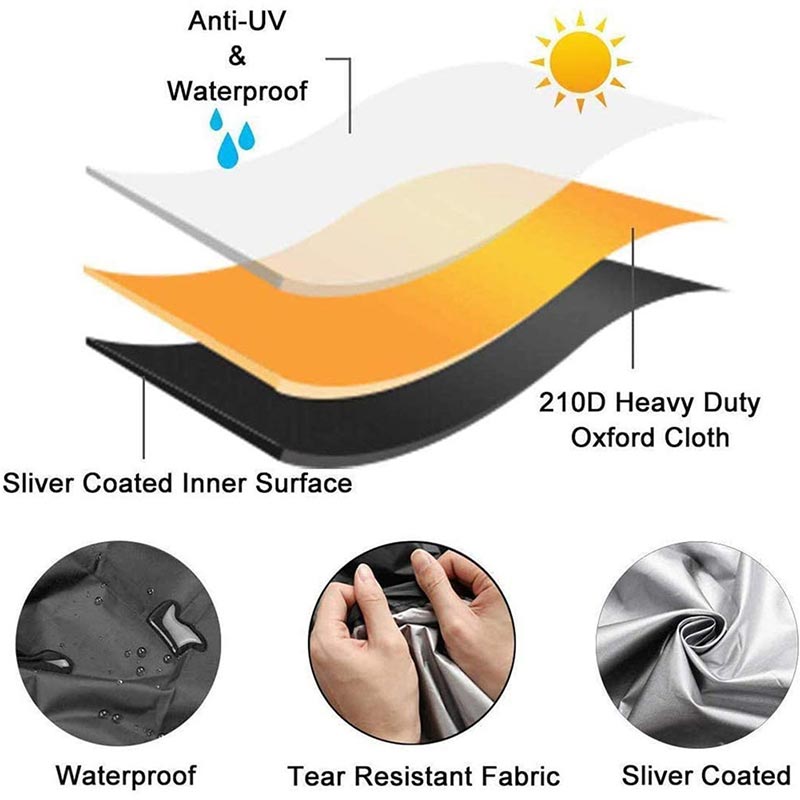 Outdoor Grill Cover Waterproof - Outdoor Furniture Replacement Fabric 评论和价格
