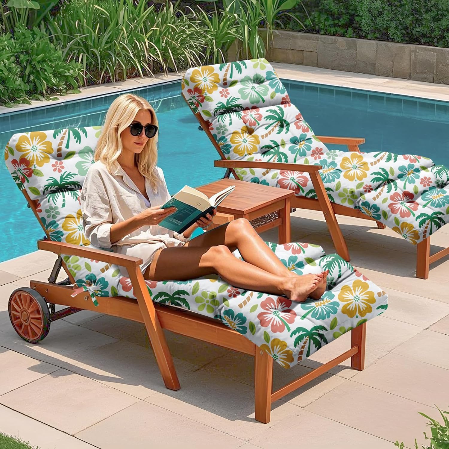 Outdoor Chaise Lounge Chair Cu - Outdoor Furniture Replacement Fabric 评论和价格