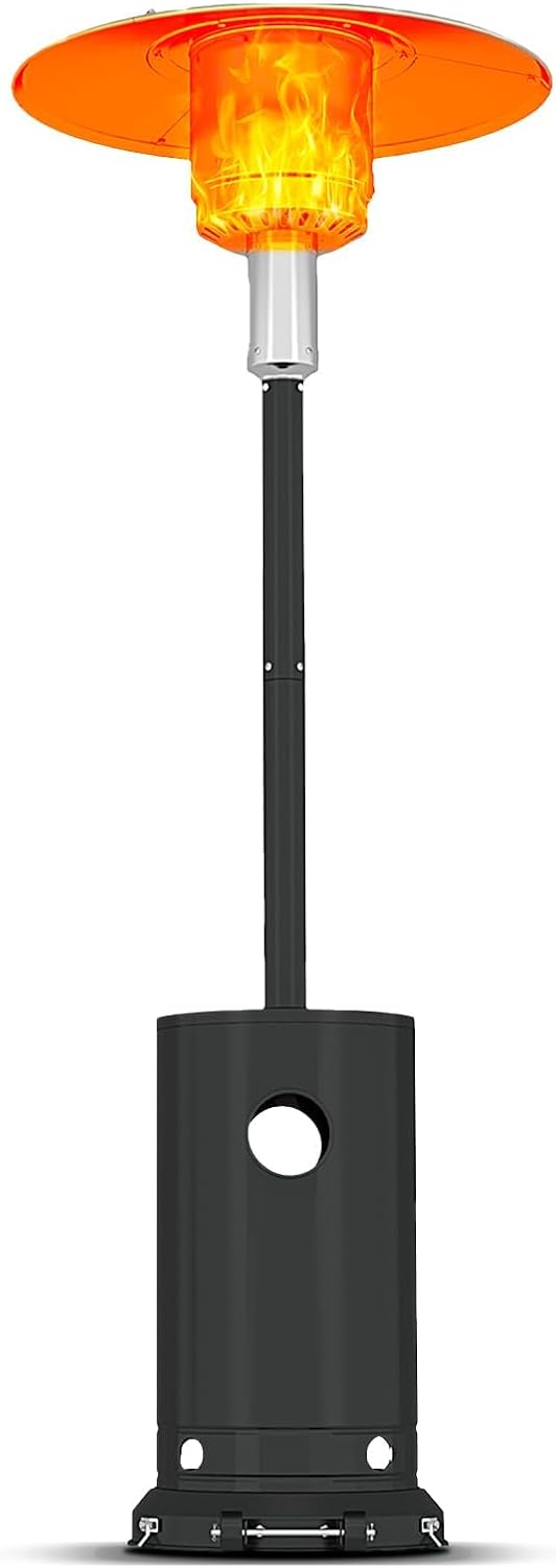48,000 BTU Outdoor Heat Lamp - - Patio Heater Standing 评论和价格