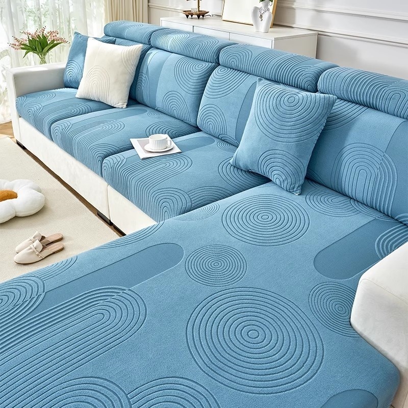 Elastic Jacquard Velvet Sofa C - Outdoor Furniture Xl 评论和价格