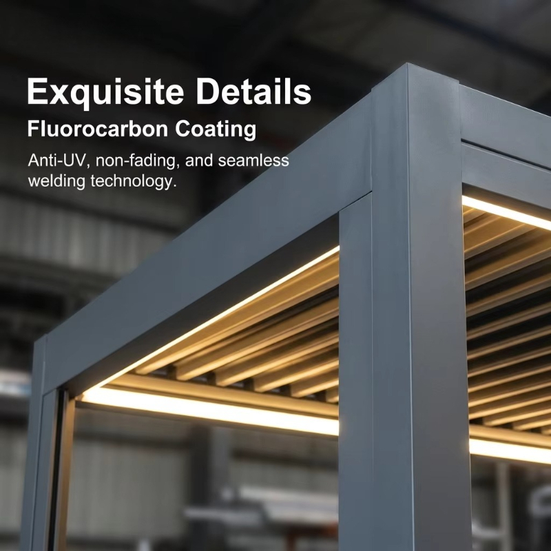 Luxury Aluminum Pergola Custom - Outdoor Furniture Sunbrella 评论和价格