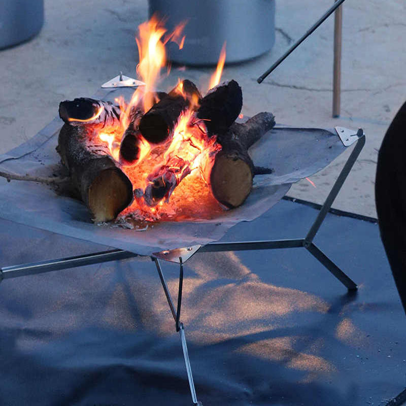 Foldable Fire Pit Grill Bonfir - Patio Heater Standing 评论和价格