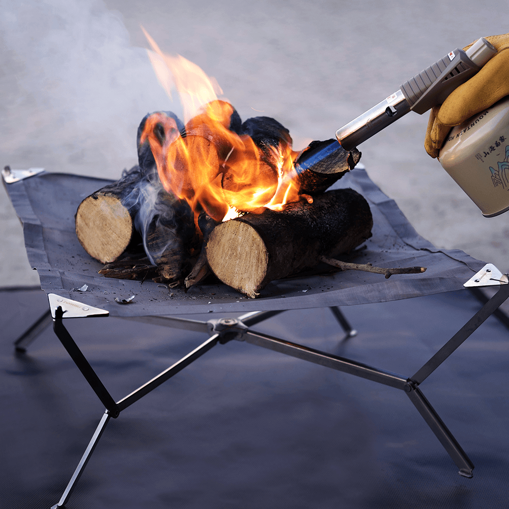 Foldable Fire Pit Grill Bonfir - Patio Heater Standing 评论和价格