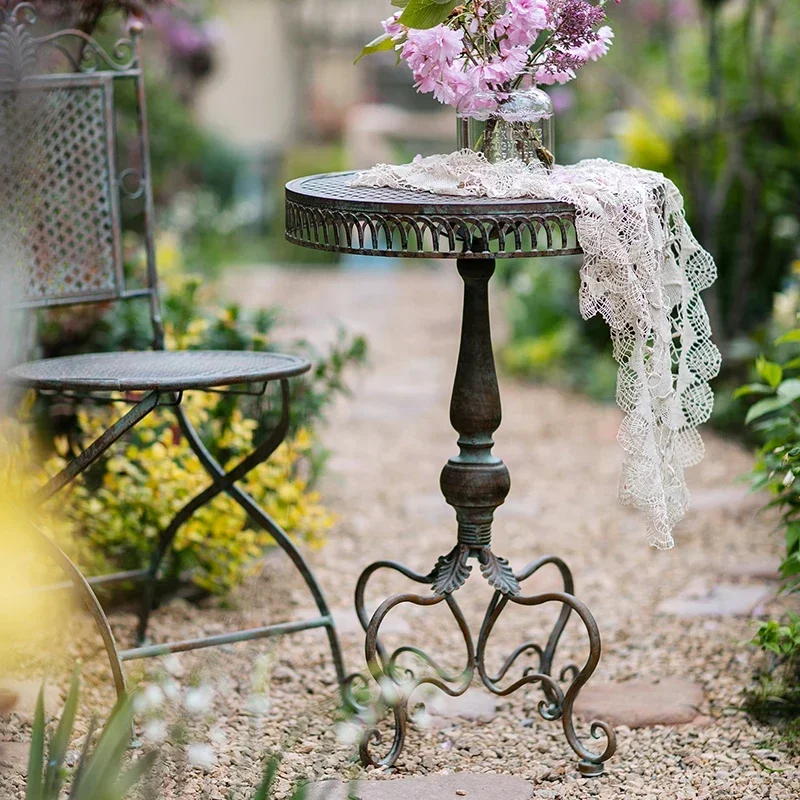 European Vintage Iron Garden T - Outdoor Furniture Vintage 评论和价格