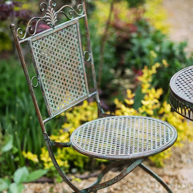 European Vintage Iron Garden T - Outdoor Furniture Vintage 评论和价格