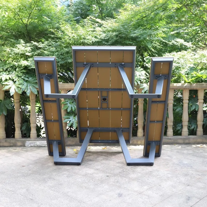 Outdoor Plastic Wood Table and - Outdoor Furniture One Piece 评论和价格
