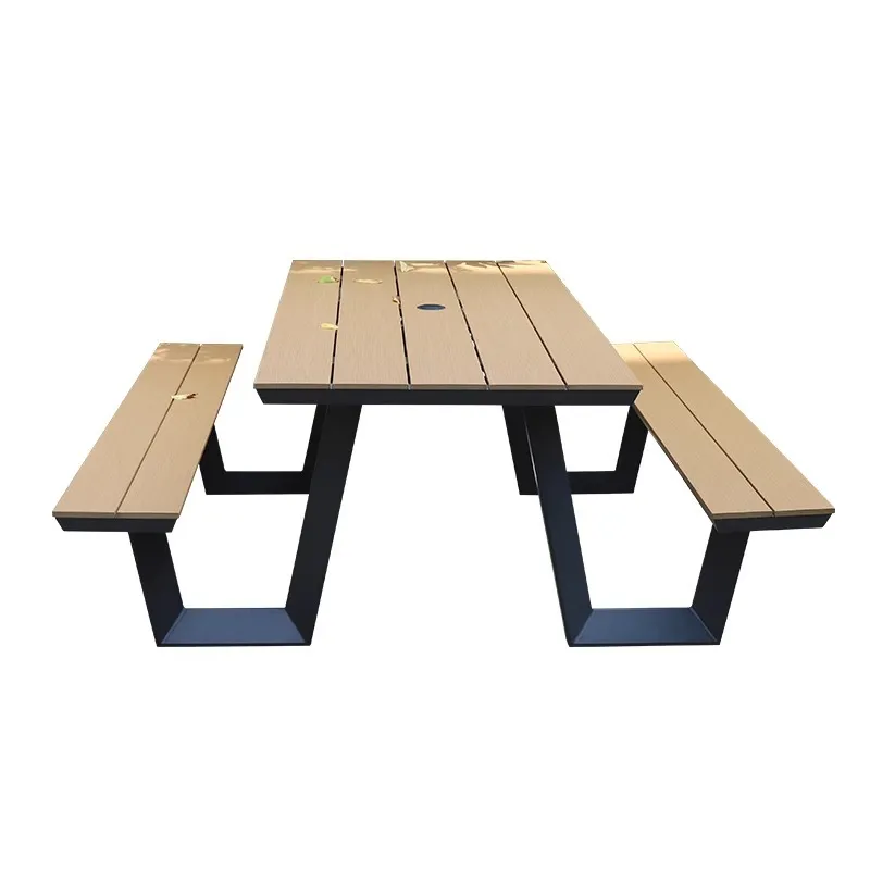 Outdoor Plastic Wood Table and - Outdoor Furniture One Piece 评论和价格