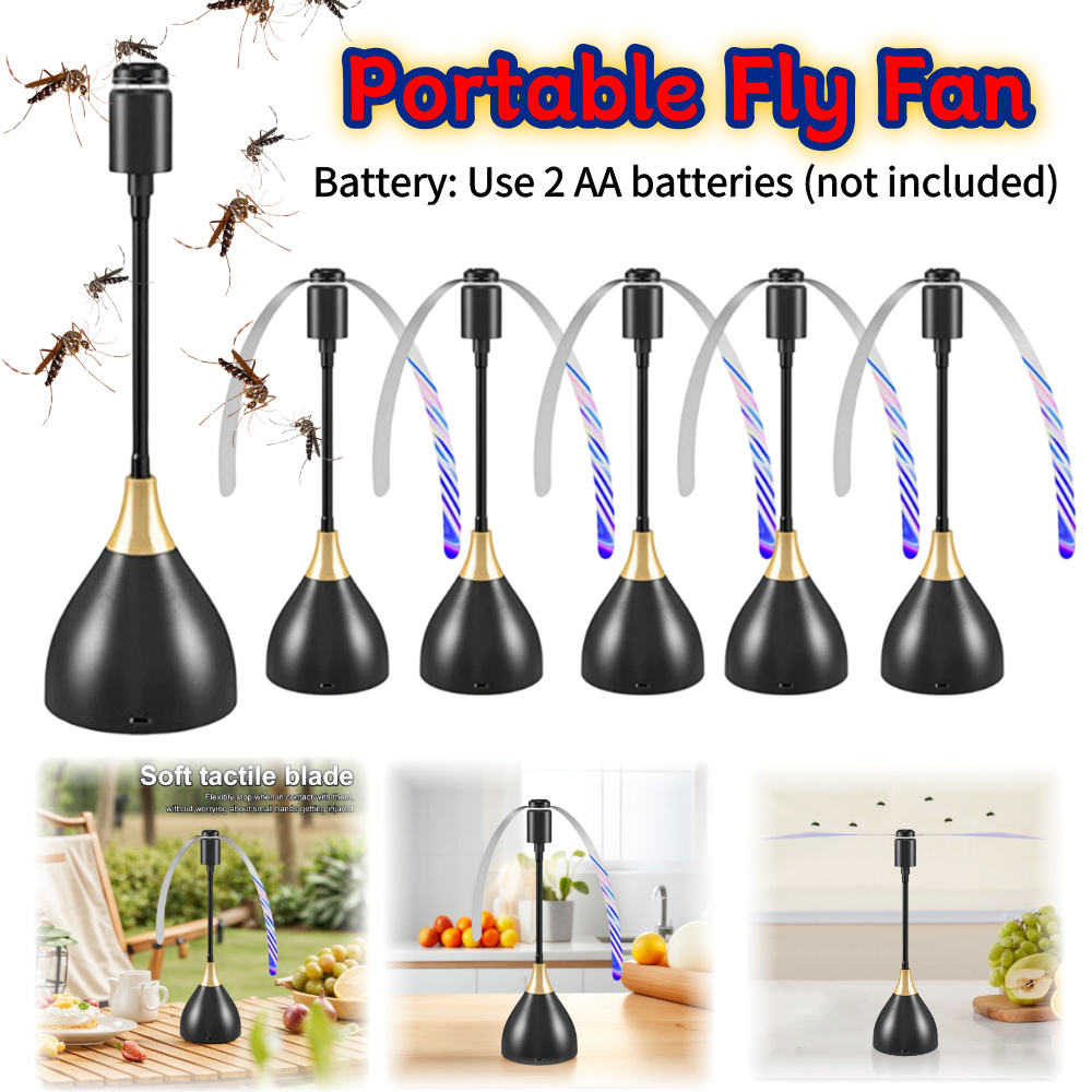 1-3PCS Fly Fans for Tables Por - Outdoor Furniture Hay 评论和价格