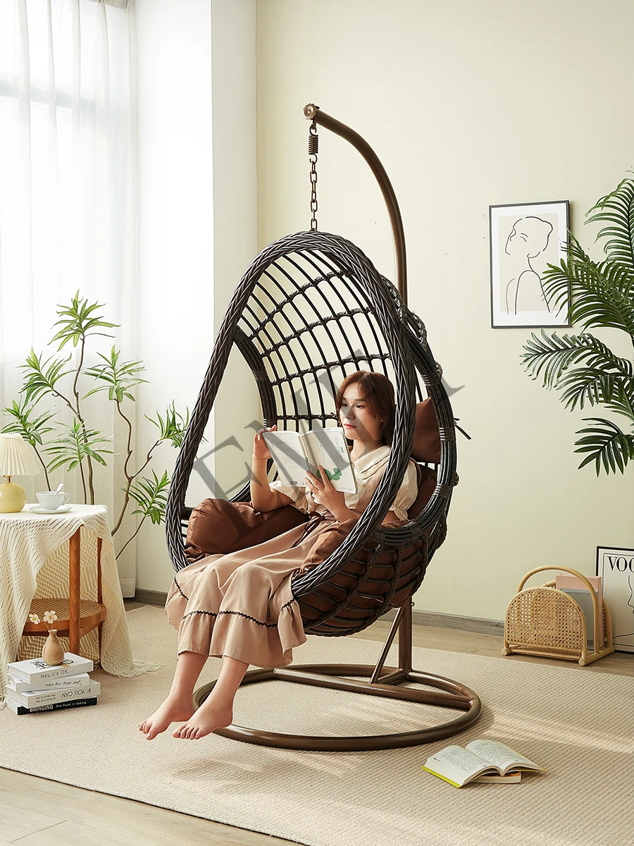 Hanging Basket Rattan Chair Sw - Outdoor Furniture Metal Chairs 评论和价格