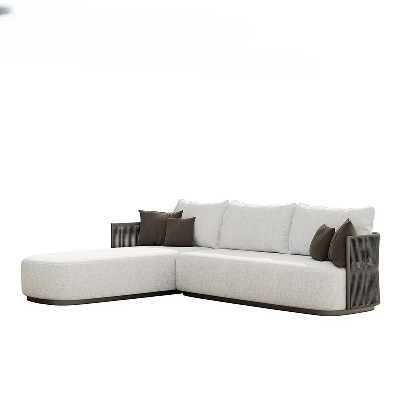 Patio Set Garden Pool Rope Mod - Outdoor Furniture L Shape 评论和价格