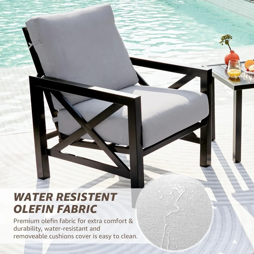 Three Piece Patio Bistro, Conv - Outdoor Furniture One Piece 评论和价格