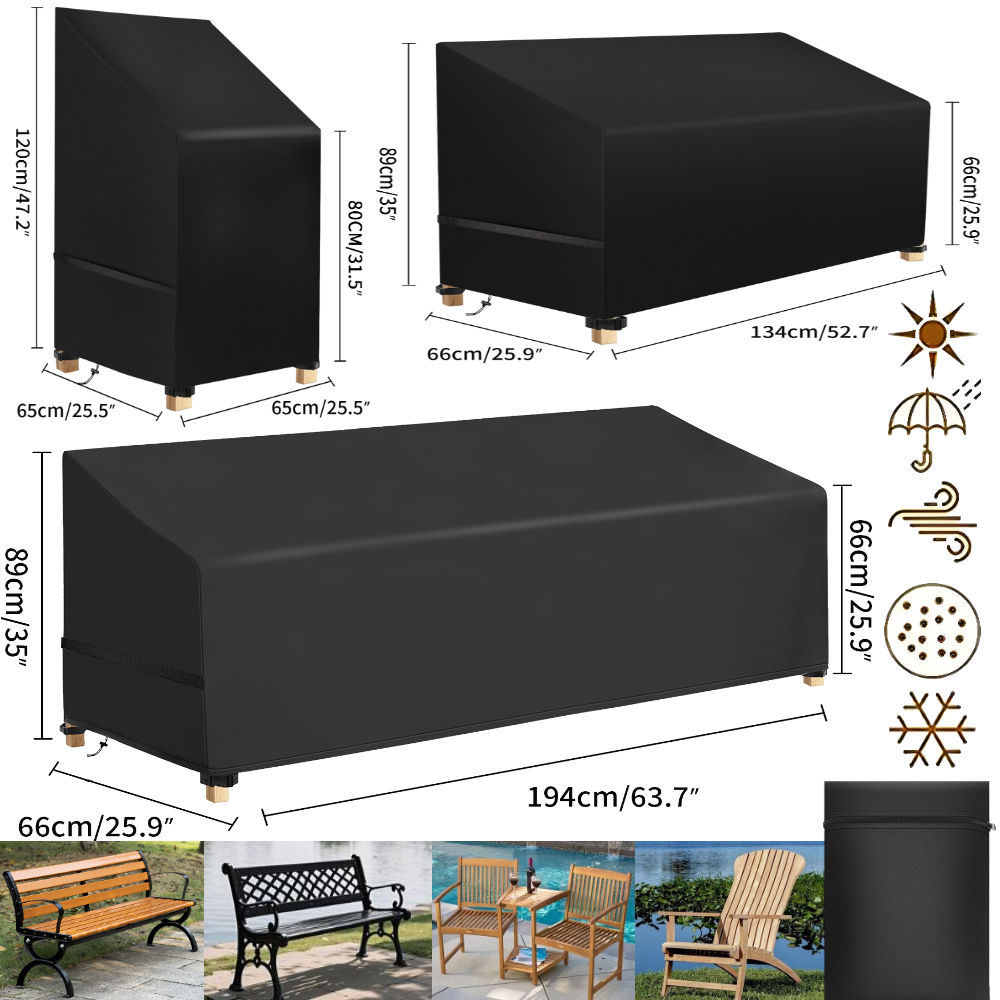 Waterproof Patio Chair Dust Co - Outdoor Furniture Sunbrella 评论和价格
