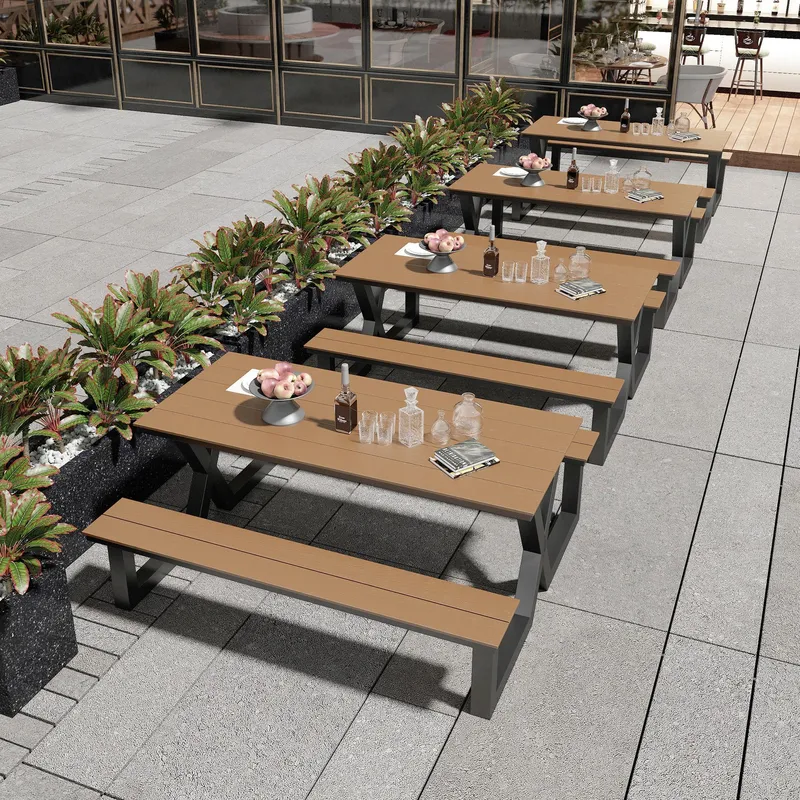 Outdoor One Piece Park Table a - Outdoor Furniture One Piece 评论和价格