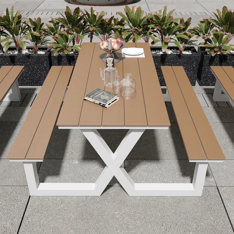 Outdoor One Piece Park Table a - Outdoor Furniture One Piece 评论和价格