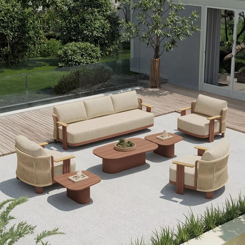 Holiday Villa Outdoor Sofa Set - Outdoor Furniture L Shape 评论和价格