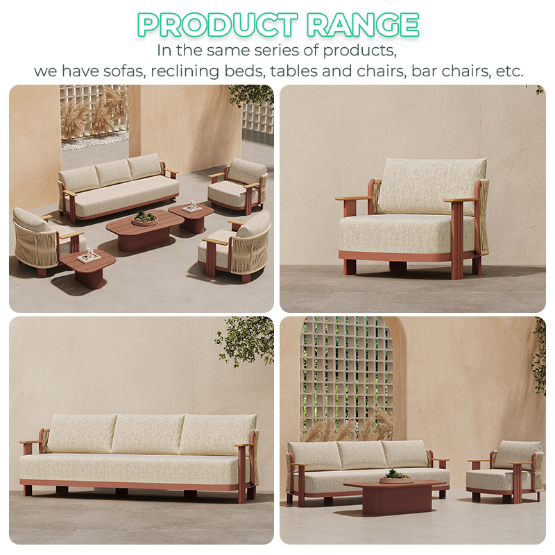 Holiday Villa Outdoor Sofa Set - Outdoor Furniture L Shape 评论和价格