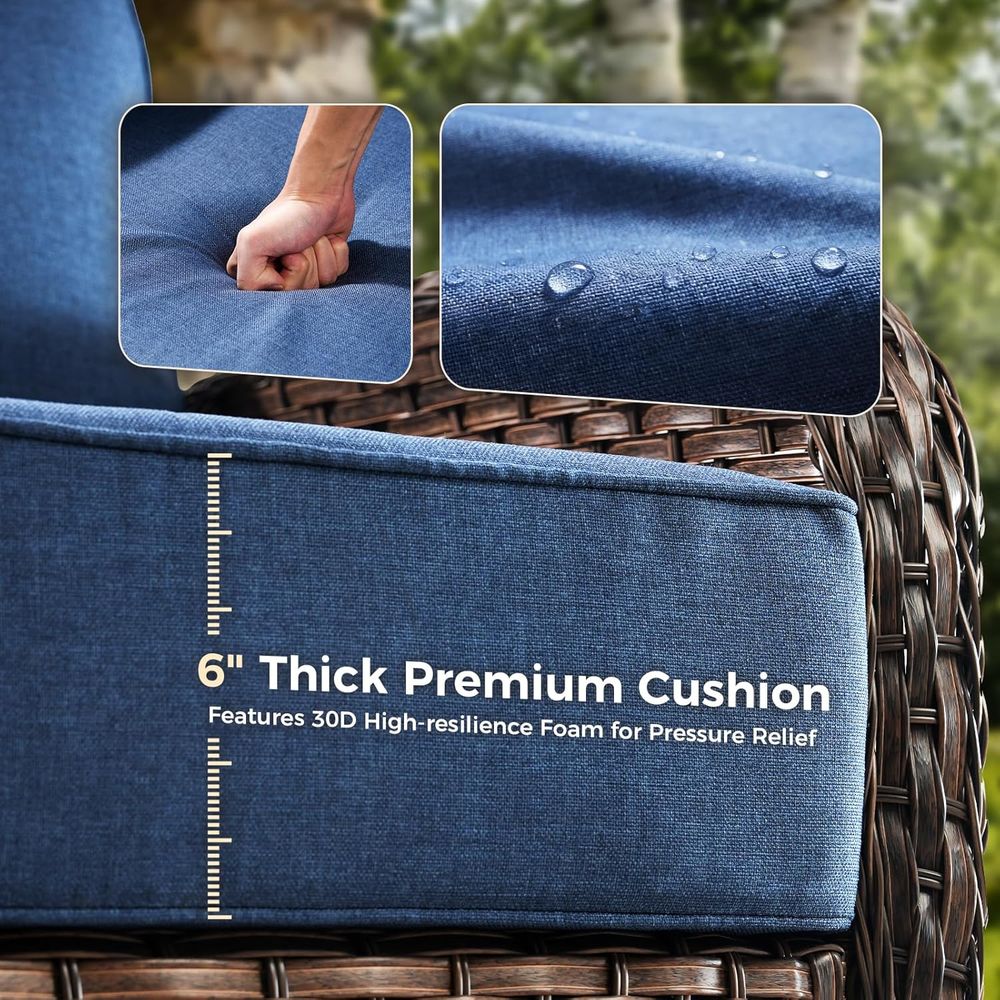 Outdoor Furniture Cushions, 6  - Outdoor Furniture Replacement Fabric 评论和价格